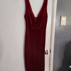 Cocktail Burgundy dress